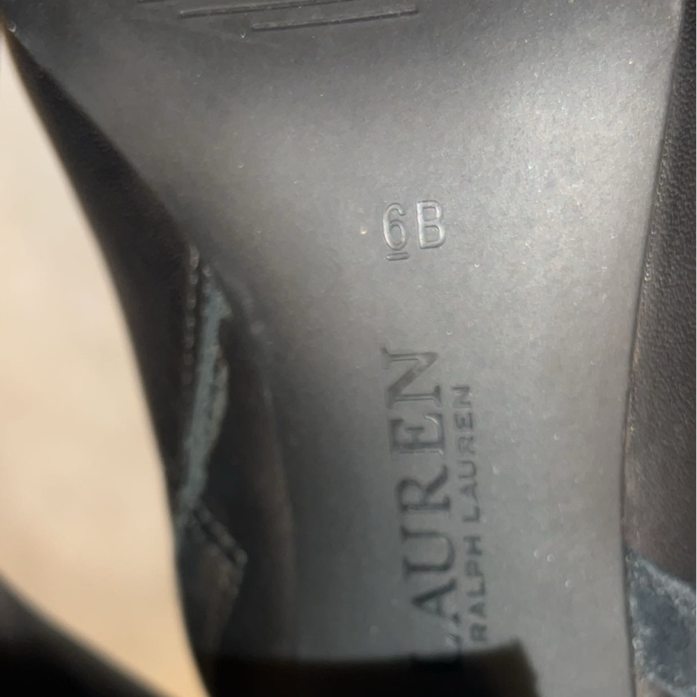 Lauren Ralph Lauren Marion burnished leather boot - Picture 7 of 7